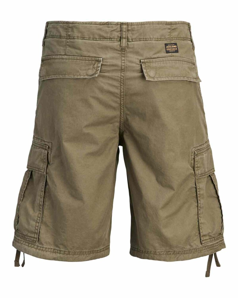 Cole Frank Cargo Shorts Herr Olive Night | Smilebutiken - Jack & Jones