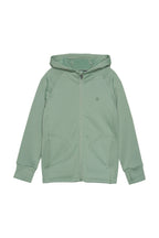 Fleece Jacket With Hood Junior Green Bay Color Kids