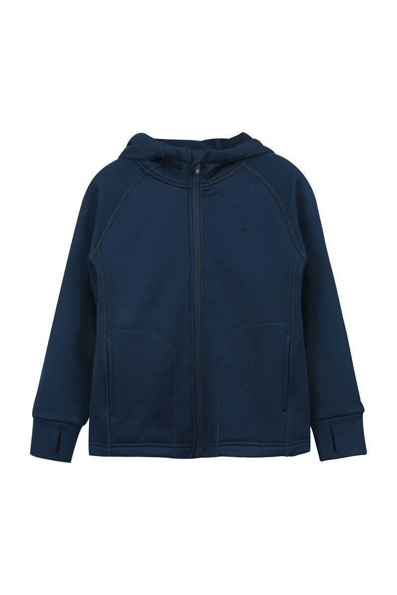 Fleecejacka Med Luva Junior Total Eclipse Color Kids