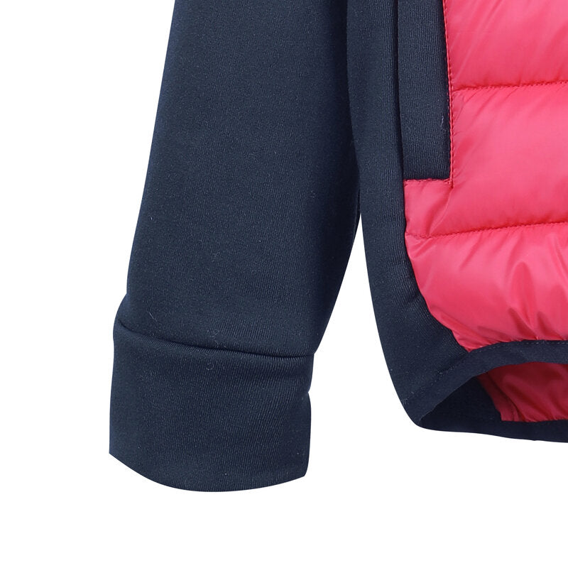 Hybrid Fleecejacka Junior Teaberry Color Kids