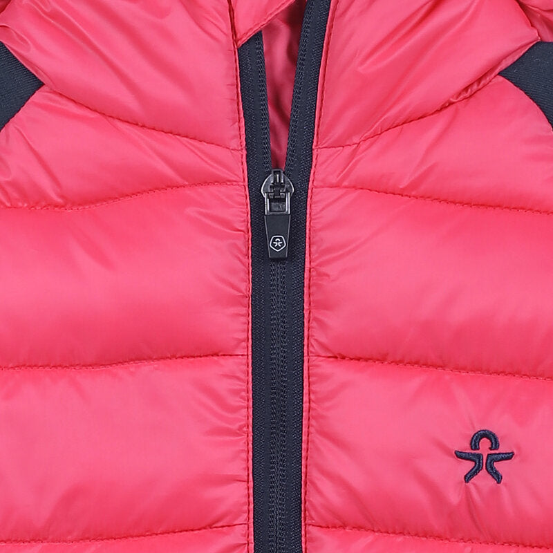 Hybrid Fleecejacka Junior Teaberry Color Kids