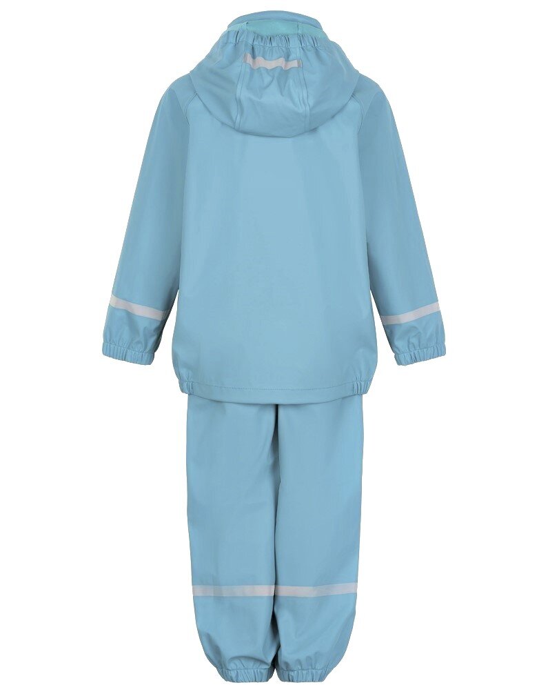 Rain Set Solid Barn Delphinium Blue Color Kids