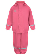 Rain Set Solid Kids Honeysuckle Color