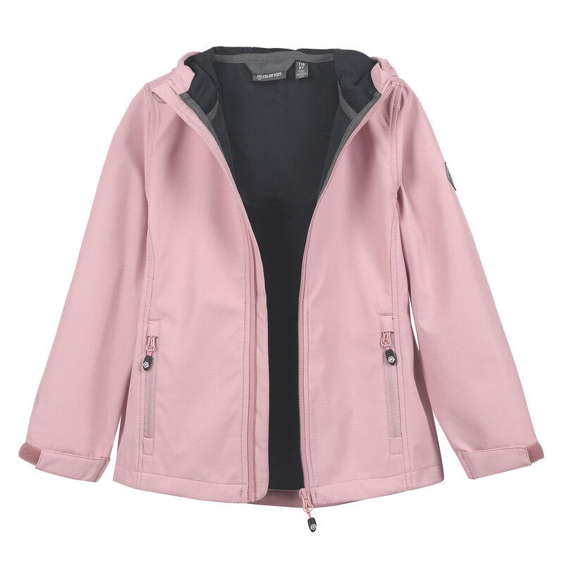 Solid Softshelljacka Junior Zephyr Color Kids