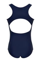 Swimsuit Solid Baddräkt Barn Dress Blues Color Kids