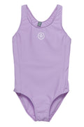 Swimsuit Solid Baddräkt Barn Lavender Mist Color Kids