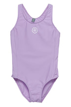 Swimsuit Solid Swimsuit Kids Lavender Mist Color Kids