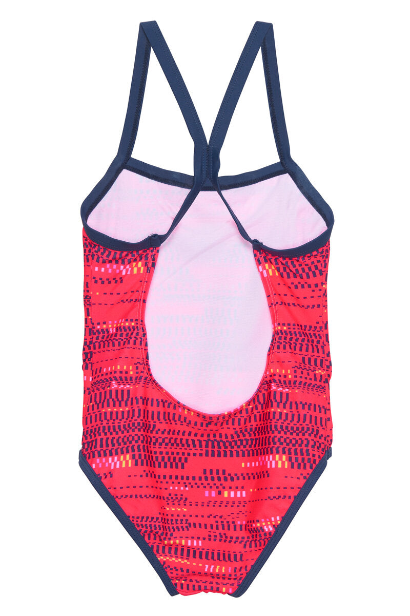 Swimsuit Sporty Baddräkt Barn Diva Pink Color Kids