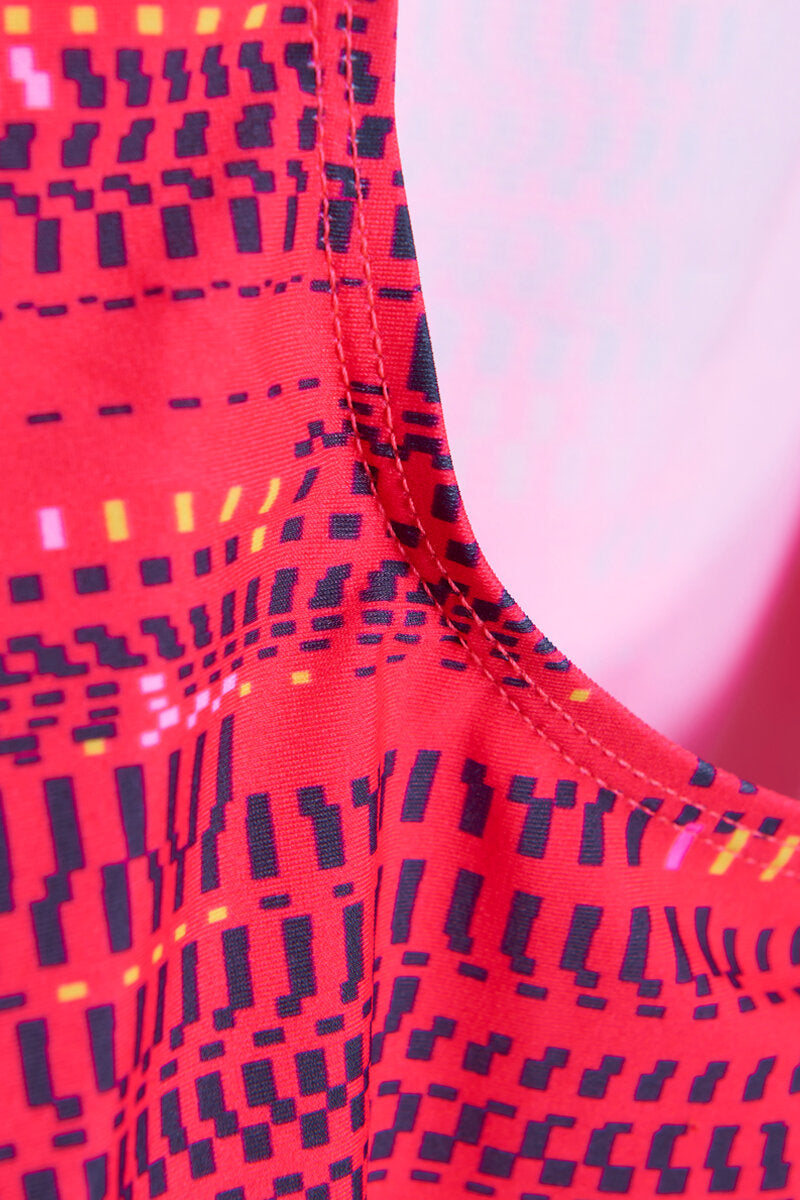 Swimsuit Sporty Baddräkt Barn Diva Pink Color Kids