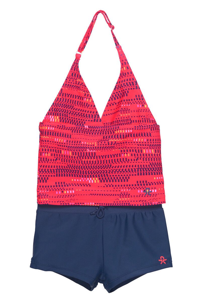 Tankini With Shorts Children Diva Pink Color Kids