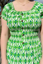 Comeng Fashion Brianna Dress Women Green DH Fashion