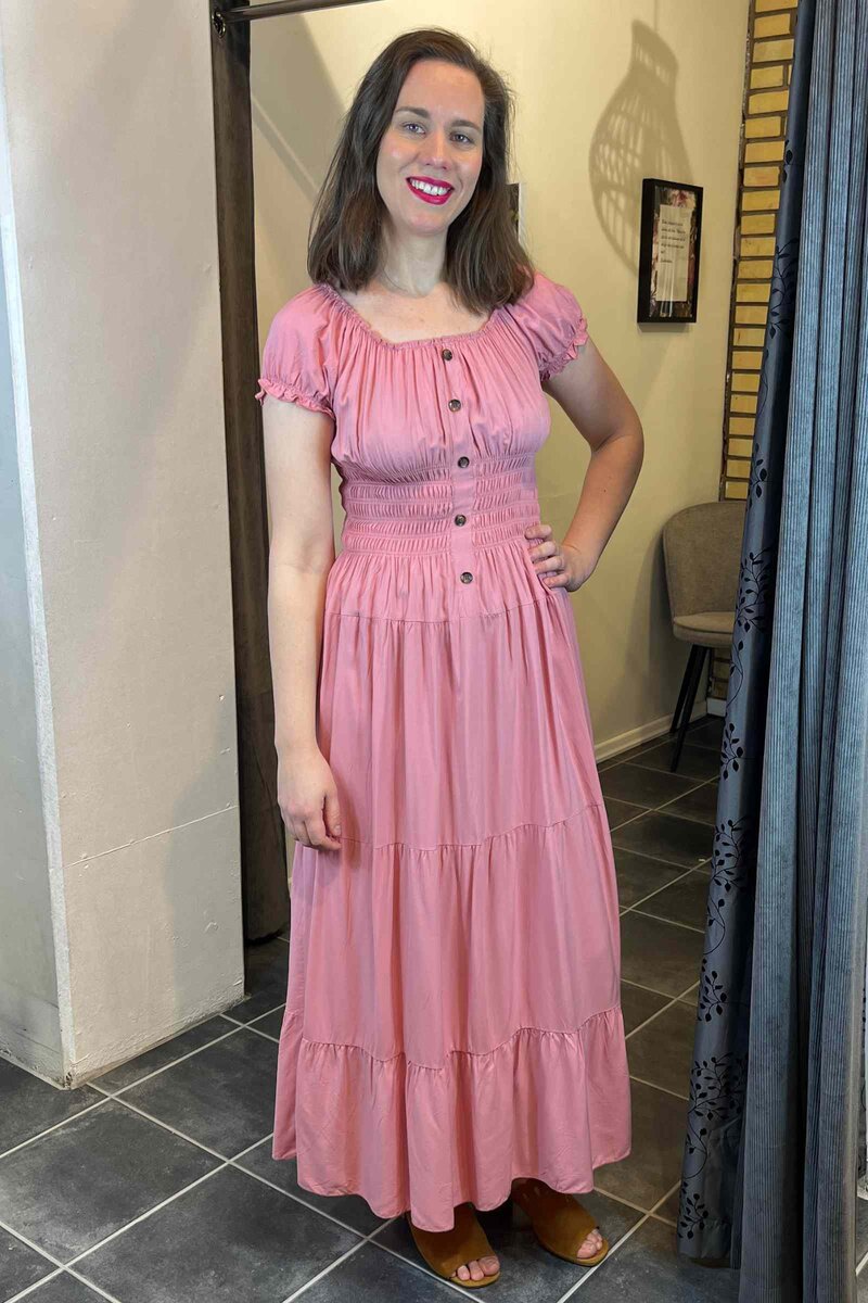 Comeng Fashion Emersyn Dress Women Light Pink DH Fashion