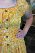Comeng Fashion Peyton Dress Women Yellow DH Fashion