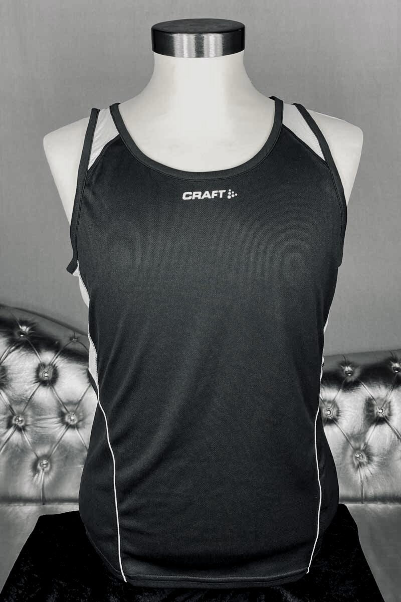 Craft Singlet Training Tank Top Men Black - Craft