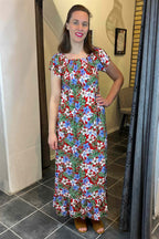 Amaya Dress Women Red DH Fashion