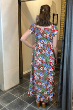 Amaya Dress Women Red DH Fashion