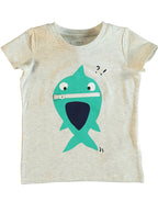 Dally T-shirt Mini Light Grey Melange Name it