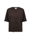 Chanin 5 Pullover Dam Chocolate Plum Melange | Smilebutiken - Wasabiconcept