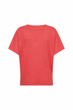 Delia 1 V-Neck T-Shirt Ladies Bittersweet | Smilebutiken - Soyaconcept