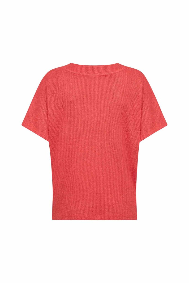 Delia 1 V-Neck T-Shirt Ladies Bittersweet | Smilebutiken - Soyaconcept