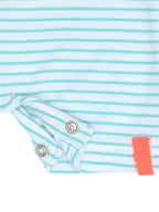 Derry Ss Sunsuit NB Aqua Haze Name It