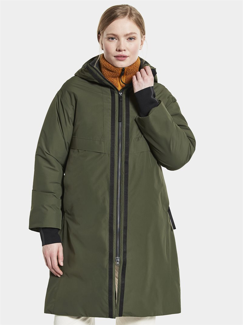 Aino Winter Parka 4 Women Deep Green Didriksons