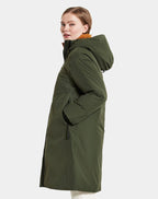 Aino Winter Parka 4 Women Deep Green Didriksons