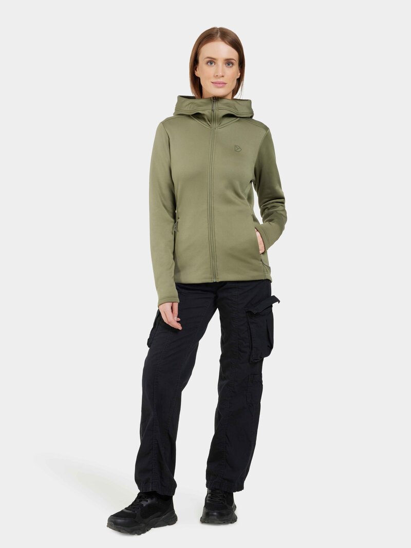 Anneli Women's Functional Jacket 2 Wild Forest Green Didriksons