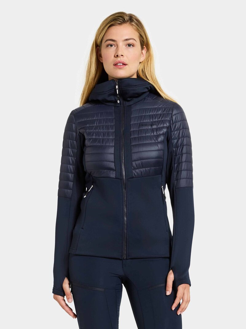 Annema Hybrid Jacket 6 Women's Dark Night Blue Didriksons
