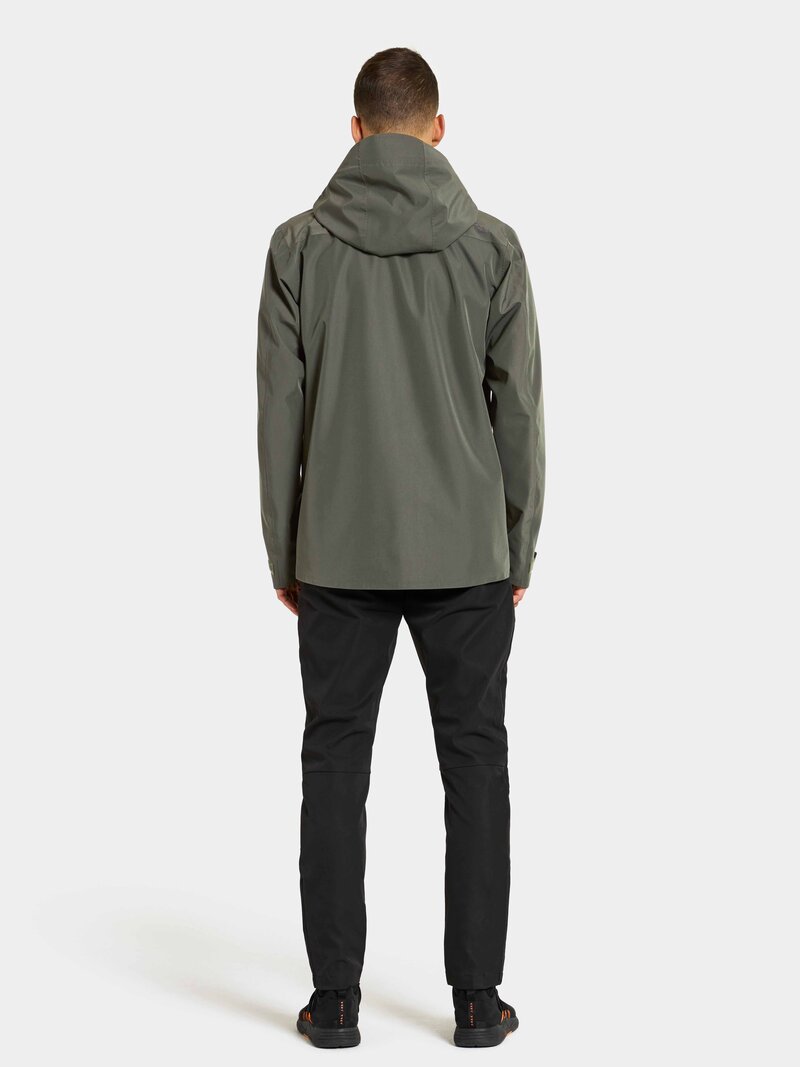 Aston Shell Jacket Men Deep Green Didriksons
