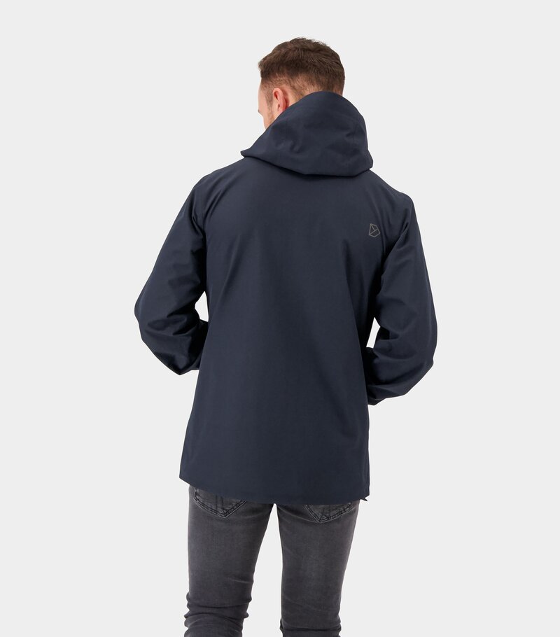 Basil Shell Jacket 3 Men's Dark Night Blue Didriksons