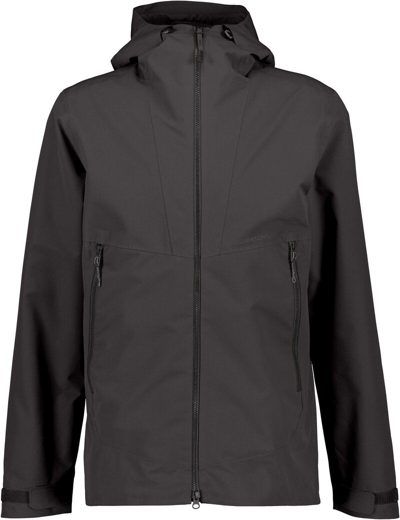 Basil Shell Jacket 4 Men's Black Didriksons