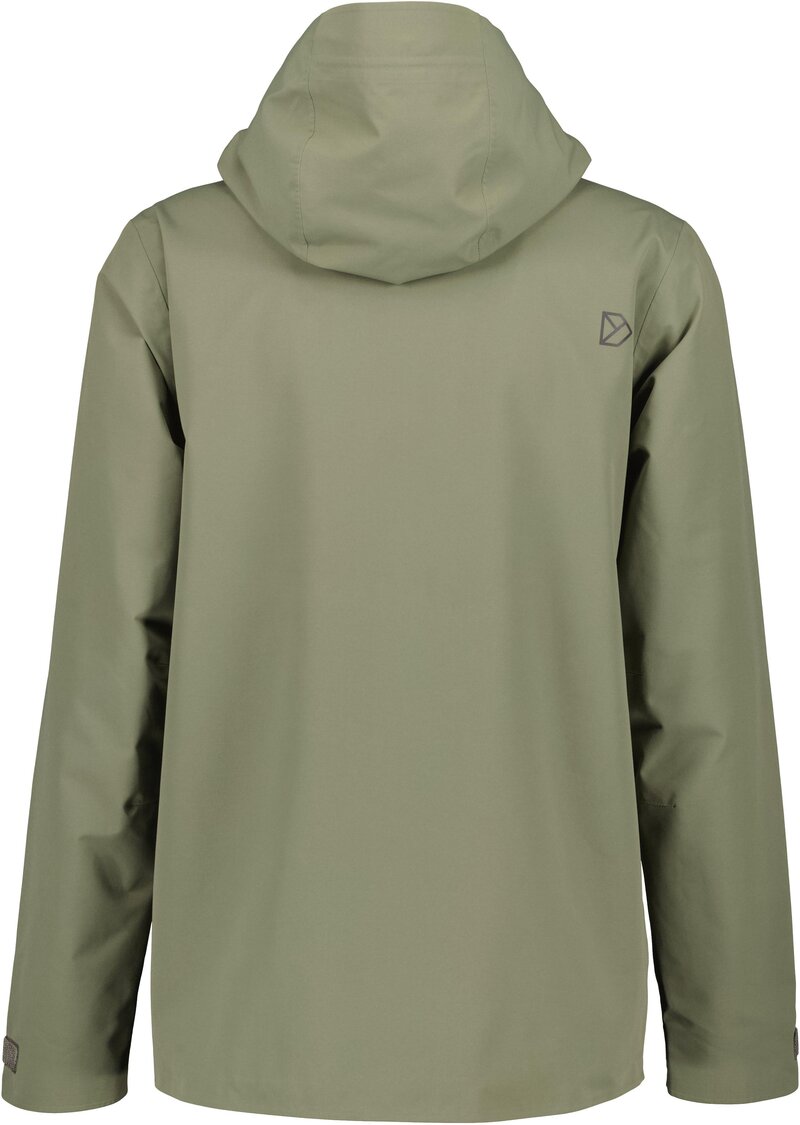 Basil Shell Jacket 4 Men Dusty Olive Didriksons