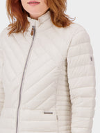 Betty Lättviktsjacka Dam White Foam Didriksons