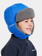 Biggles Cap Winter Hat Kids Caribbean Blue Didriksons