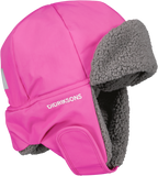 Biggles Cap Winter Hat Kids PlasticPink Didriksons