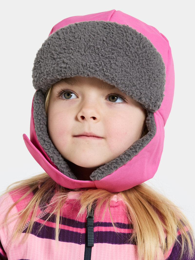 Biggles Kids' Winter Hat Sweet Pink Didriksons