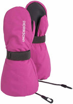 Biggles Lined Mitten 3 Kids Pink - Didriksons