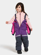 Bjärven 3 Vinteroverall Barn Royal Purple Didriksons