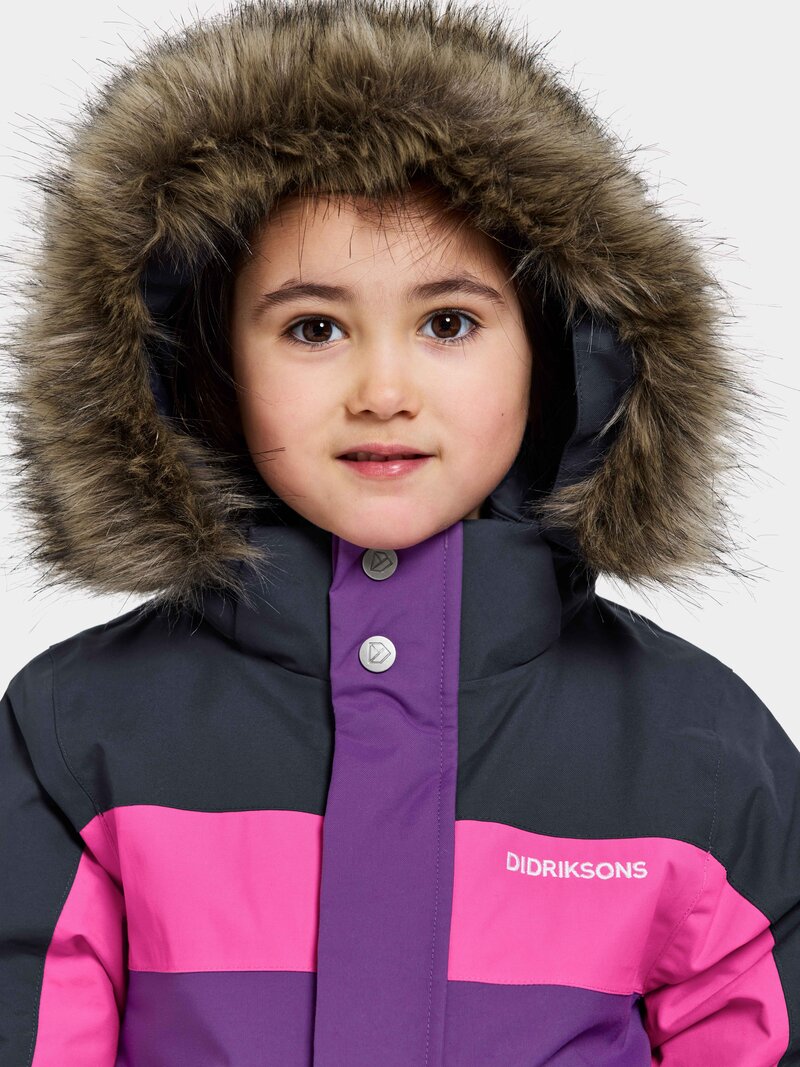 Bjärven 3 Vinteroverall Barn Royal Purple Didriksons