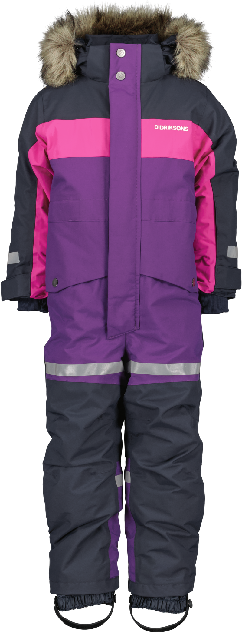 Bjärven 3 Vinteroverall Barn Royal Purple Didriksons