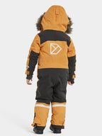 Bjärven Vinteroverall Barn Fire Yellow Didriksons
