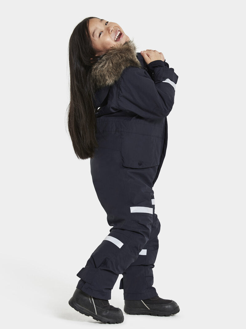 Bjärven Vinteroverall Barn Navy Didriksons