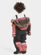 Bjärven Winter Coverall Kids Peach Rose Didriksons