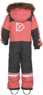 Bjärven Winter Coverall Kids Peach Rose Didriksons