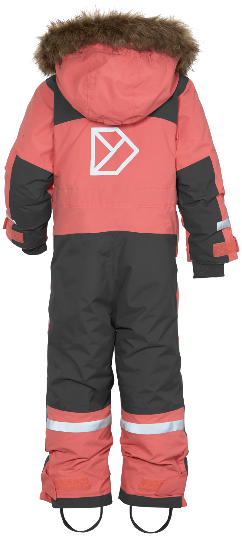 Bjärven Winter Coverall Kids Peach Rose Didriksons