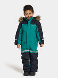 Bjärven Vinteroverall Barn Petrol Green Didriksons