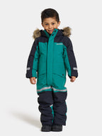 Bjärven Vinteroverall Barn Petrol Green Didriksons