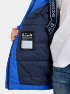 Bjärven Vinterparkas Barn Caribbean Blue Didriksons