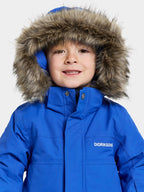 Bjärven Vinterparkas Barn Caribbean Blue Didriksons